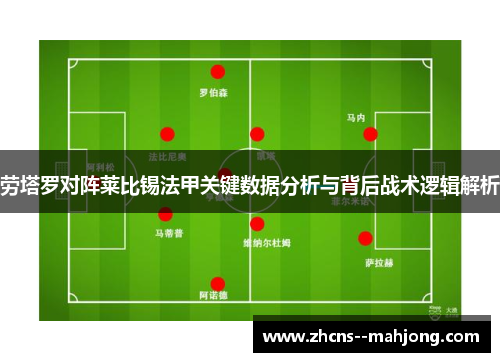 劳塔罗对阵莱比锡法甲关键数据分析与背后战术逻辑解析